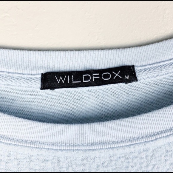 Wildfox Blue “When I’m Good .....” Sweater M - Picture 5 of 9